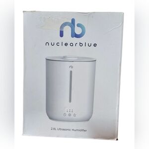 Nuclear Blue Ultrasonic Humidifier For Home Women Baby Family New In Box